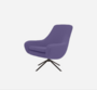 Softline Noomi Lounge Sessel-Felt - 581 Eggplant