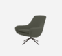 Softline Noomi Lounge Sessel-Felt Melange - 294 Dark Green