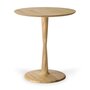 Ethnicraft Oak Round Torsion Dining Table - Natural Oak 70 cm