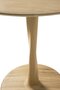 Ethnicraft Oak Round Torsion Dining Table - Natural Oak