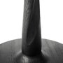Ethnicraft Oak Round Torsion Dining Table - Black