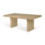 Ethnicraft Double Extendable Dining Table - Oak