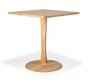 Ethnicraft Oak Square Torsion Dining Table - Natural oak