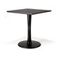 Ethnicraft Oak Square Torsion Dining Table - Black tainted Oak