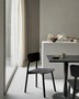 Ethnicraft Oak Square Torsion Dining Table - Black tainted Oak