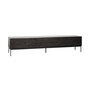 Ethnicraft Teak Grooves TV cupboard - 242 cm