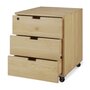 Ethnicraft Eiche Office box Billy - Rollcontainer - Eiche