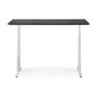 Ethnicraft Eiche Bok - verstellbarer Schreibtisch - Weiß - B140 x H64 x T70 cm