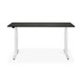Ethnicraft Eiche Bok - verstellbarer Schreibtisch - Weiß - B160 x H64 x T80 cm
