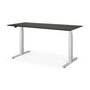Ethnicraft Eiche Bok - verstellbarer Schreibtisch - Weiß - B160 x H64 x T80 cm