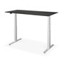 Ethnicraft Eiche Bok - verstellbarer Schreibtisch - Weiß - B160 x H64 x T80 cm