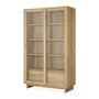 Ethnicraft Wave Schrank - Vitrine - Eiche - 2 Türen - 2 Schubladen