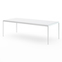 Knoll 1966 Dining Table - Rectangle, 90" x 38" - Porcelain, White