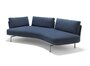 Knoll Panoramic Sofa Long Bench - Ivory