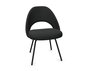 Knoll Saarinen Conference Stuhl - Stuhlbeine schwarz lackiert - Tonus Black
