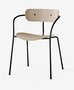 Andtradition Pavilion AV4 - Lacquered oak