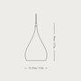 AndTradition Spinning Pendant BH1 - Masse