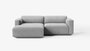 &Tradition Develius Sofa 2 Sitzer mit Chaiselong - Hallingdal 130