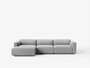 &Tradition Develius Sofa 3 Sitzer mit Chaiselong - Hallingdal 130