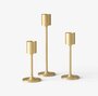 &Tradition Collect Candleholder Brass 4er Set - Kerzenständer