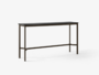 &Tradition Drip Bartisch HW63 - Hochtisch-Bronziert-Schwarzes Nano-Laminat