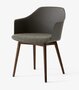 &Tradition Rely HW77 - Sessel mit Sitzkissen: Walnut - Stone Grey - Nimbus-009
