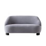 &Tradition Margas LC3 Black lacquered oak Gentle 133 Sofa