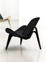 Carl Hansen & Søn CH07 Shell Chair - Sessel mit Textilbezug