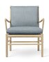 Carl Hansen & Søn OW149 Colonial Chair - Sessel mit Textilbezug - Re-Wool 0718