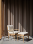 Carl Hansen & Søn OW149 Colonial Chair - Sessel mit Textilbezug