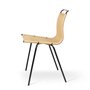 Carl Hansen & Søn PK1 Chair - Stuhl - Edelstahl pulverbeschichtet schwarz (RAL 9005)