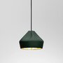 Marset Pleat Box 13 Pendelleuchte - dark green - gold