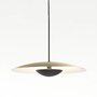 Marset Ginger 42 Pendelleuchte -brushedbrass-white