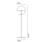 Marset Theia P LED-Stehleuchte
