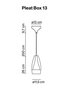Marset Pleat Box 13 LED Pendelleuchte