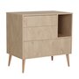 Quax Cocoon Commode - Natural Oak