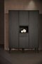 Quax Cocoon Wardrobe Xl - Eboni - Schrank