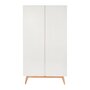 Quax Trendy Wardrobe 2 Doors - Clay - Schrank