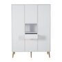 Quax Cocoon Wardrobe Xl - Ice White Schrank