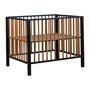 Quax Playpen Nordic - Black-Naturel Laufgitter