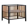 Quax Playpen Nordic - Black-Naturel Laufgitter