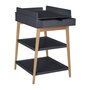Quax Changing Table - Hip + Drawer - Moons./Nature Wickeltisch