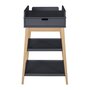 Quax Changing Table - Hip + Drawer - Moons./Nature Wickeltisch
