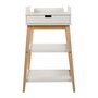 Quax Changing Table - Hip + Drawer - Clay/Naturel Wickeltisch