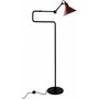 DCW Lampe Gras N°411 Stehleuchte Konisch Schrim - Rot