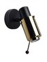 DCW Biny Spot Bulb Black - Gold Lens with Stick