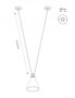 DCW Lampe Acrobates de Gras N°323 L Pendelleuchte Rund 