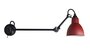 DCW Gras N°204 L40 SW - Wandleuchte: Rot 