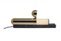 DCW ISP Tischlampe - Black Marble - Natural Brass