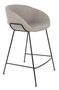 Zuiver Feston Counter Barstool - Grey